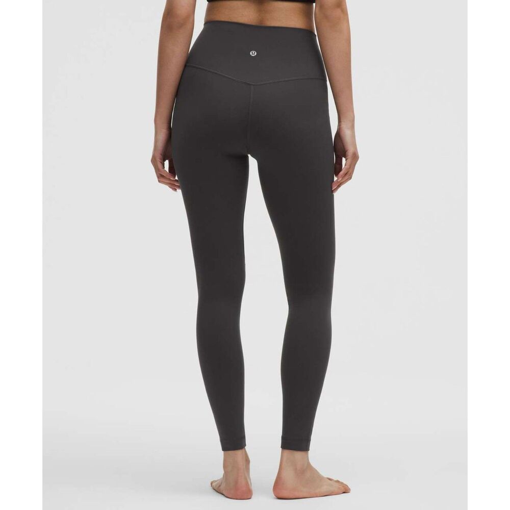 Lululemon Align High-Rise Pant 28" Size 4 Gray Buttery Soft Nulu EUC